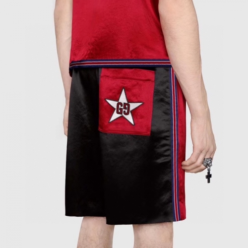 グッチメンズイニシャルヴィンテージカジュアルショートパンツc03683レッド