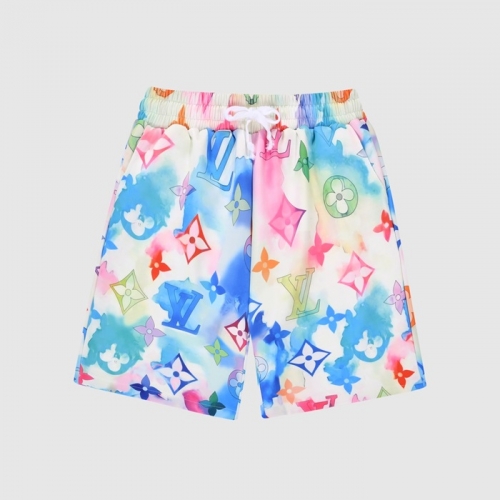 ルイヴィトンルイヴィトンメンズカジュアルショートパンツu02814ブルー