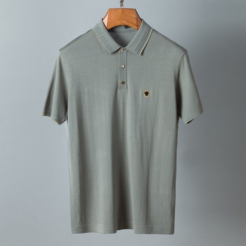 ヴェルサーチェメンズメデューサ半袖Tシャツr0839ミント