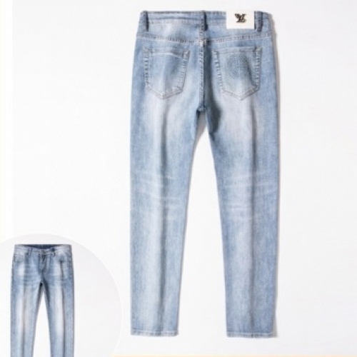 ルイヴィトンメンズモノグラムカジュアルパンツu02828ブルー