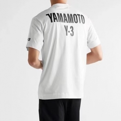 -3ワイ・スリーメンズベーシックコットン半袖TシャツY3/0137ホワイト