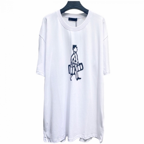 トレンディプラダメンズベーシックポロ半袖Tシャツa02247ホワイト