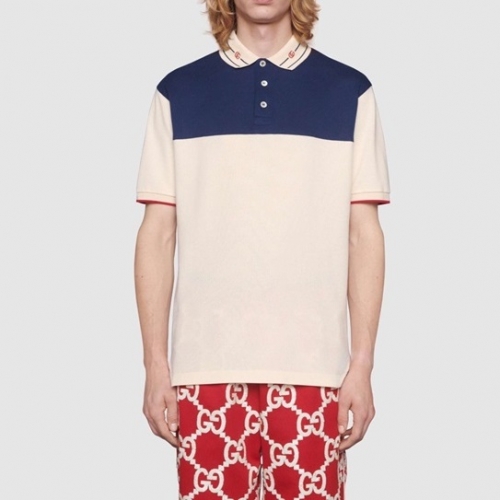 グッチユニセックス半袖Tシャツc03700ホワイト