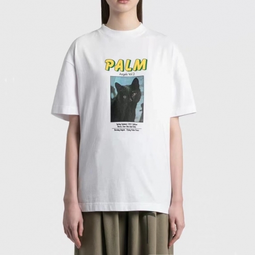 パームエンジェルスユニセックスコットン半袖Tシャツシャツm0303ホワイト