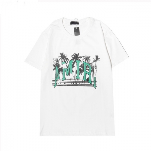 アミリユニセックスコットン半袖Tシャツ0200ホワイト