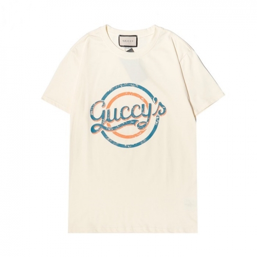 グッチユニセックス半袖Tシャツc03709アイボリー