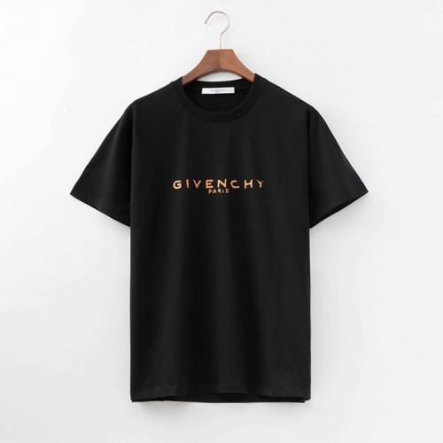 ジバンシィメンズコットン半袖Tシャツv0535ブラック