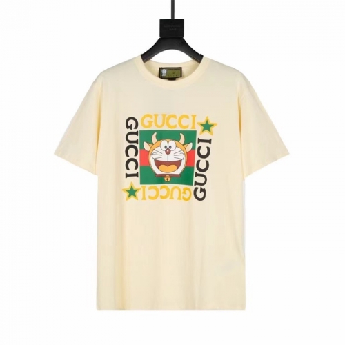 グッチユニセックス半袖Tシャツc03723アイボリー
