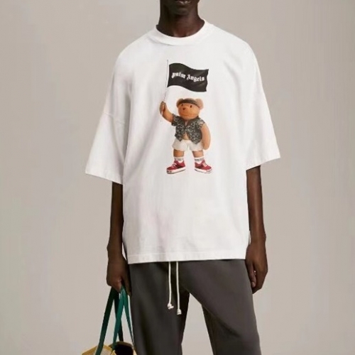 パームエンジェルスユニセックスコットン半袖Tシャツシャツm0304ホワイト