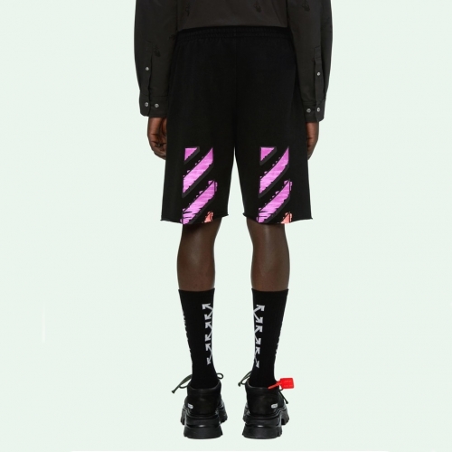 カジュアルオフホワイトメンズカジュアルトレーニングショートパンツf0735ブラック