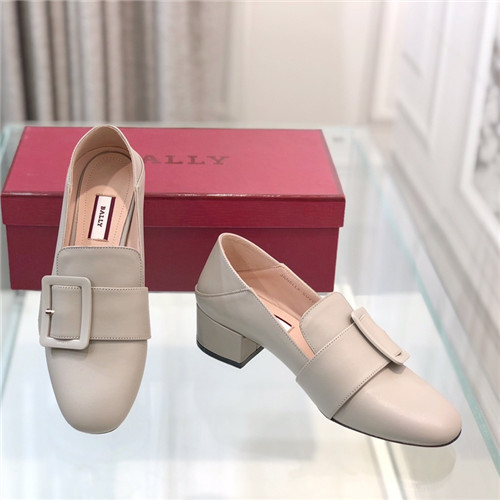 ,S0168リーレディースレザーミッドヒールドレスシューズ,(225-250),ベージュ