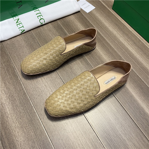 ,S0376ボッテガヴェネタメンズレザーローファー,イエロー