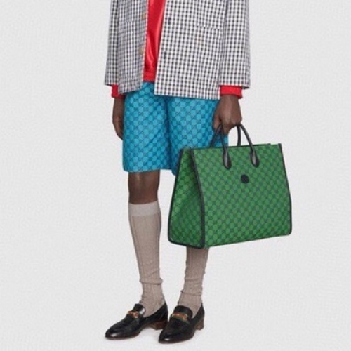 グッチメンズイニシャルヴィンテージカジュアルショートパンツc03741ブルー