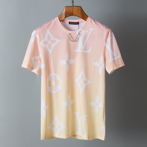 ルイヴィトンユニセックス半袖Tシャツu02901ピンク