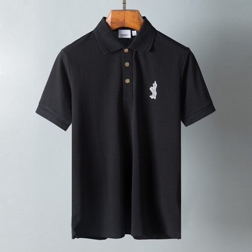 バーバリーメンズコットン半袖Tシャツr03875ブラック