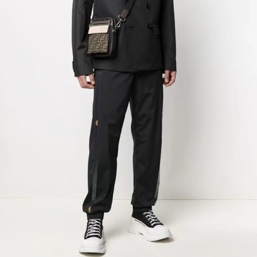 ェンディメンズカジュアルイニシャルカジュアルトレーニングパンツn0976ブラック