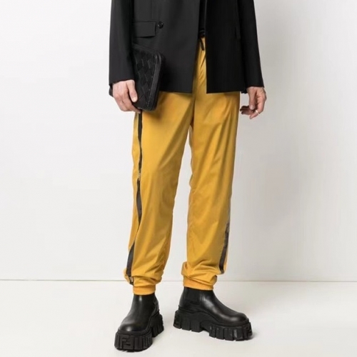 ェンディメンズカジュアルイニシャルカジュアルトレーニングパンツn0977イエロー