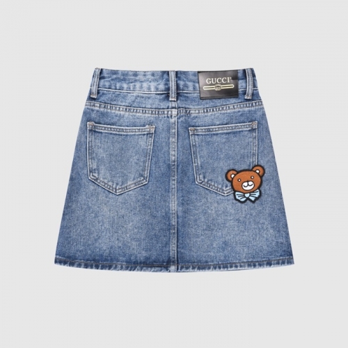 グッチレディースイニシャルスカートc03755ブルー
