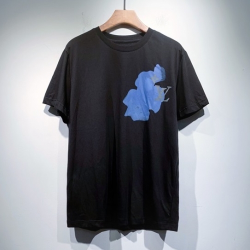 ルイヴィトンユニセックス半袖Tシャツu02928ブラック