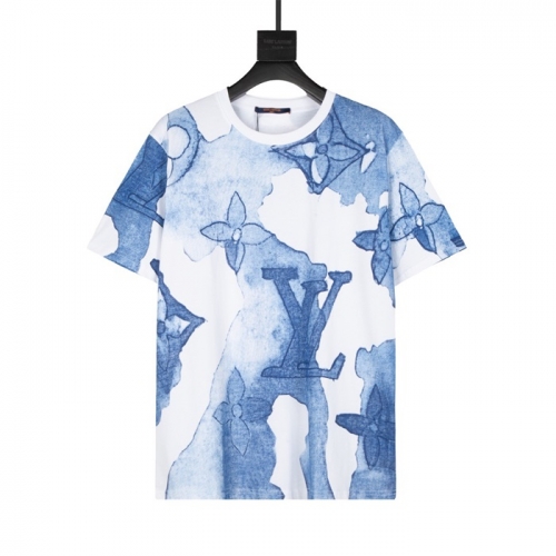 ルイヴィトンユニセックス半袖Tシャツu02933ホワイト