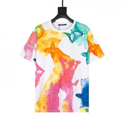 ルイヴィトンユニセックス半袖Tシャツu02934ホワイト