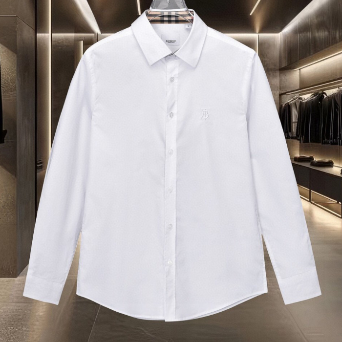 バーバリーメンズクラシックホワイトシャツr03884