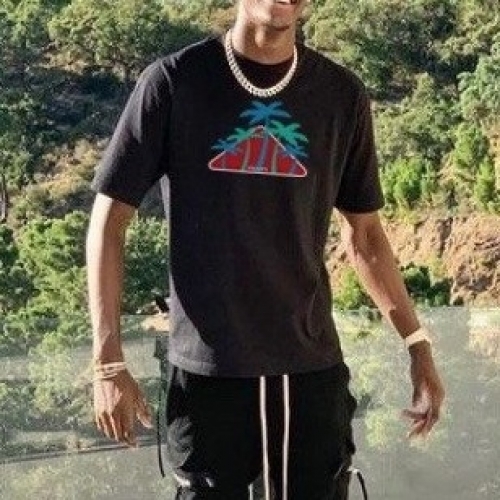 プラダメンズベーシックポロ半袖Tシャツa02291ブラック