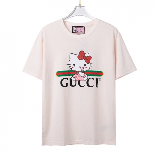 グッチユニセックス半袖Tシャツc03780アイボリー