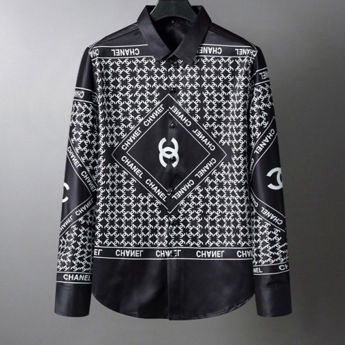 シャネルメンズシャツa0705ブラック