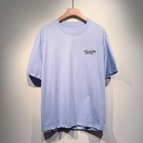 ルイヴィトンユニセックス半袖Tシャツu02994パープル