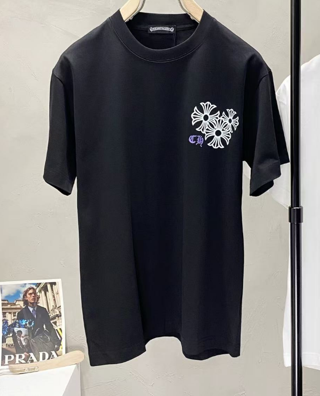 クロムハーツメンズラウンド半袖Tシャツc0390