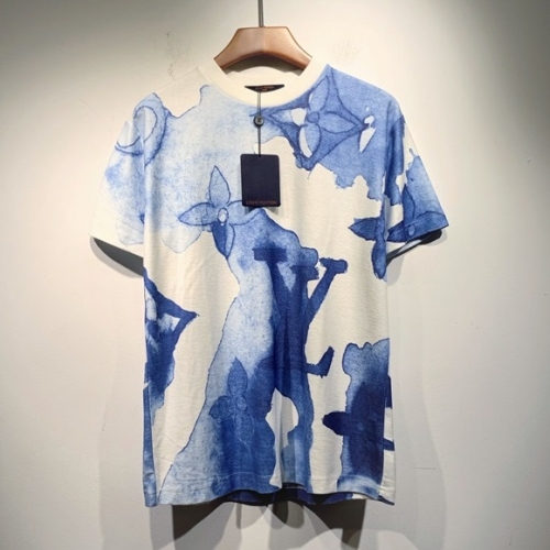 ルイヴィトンユニセックス半袖Tシャツu03320ホワイト