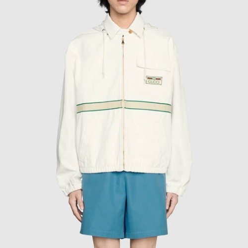 グッチメンズカジュアルウールジャケットc03815アイボリー