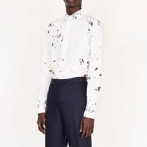 ディオールメンズクラシックシャツo01304ホワイト