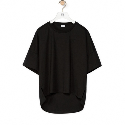 ロエベレディース半袖Tシャツe0460ブラック