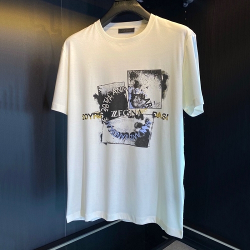 エルメネジルドゼニアエルメネジルドゼニアメンズビジネス半袖Tシャツg0303ホワイト