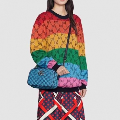 -グッチレディースクルーネックセーターc03893ピンク