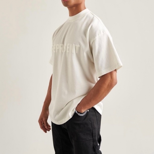 レプレゼントメンズウルフコットン半袖Tシャツp0021アイボリー