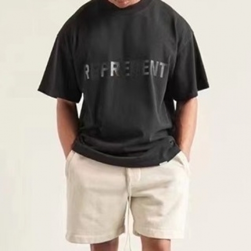 レプレゼントメンズウルフコットン半袖Tシャツp0023ブラック