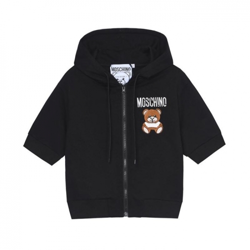 モスキーノレディースコットン半袖Tシャツs0177ブラック