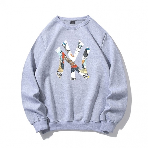 エムエルビー--MLBメンズコットンスウェットシャツb0060グレー