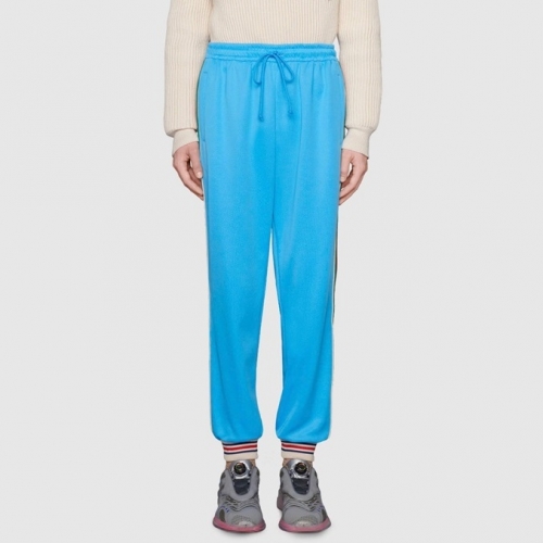 グッチメンズカジュアルパンツc03928ブルー