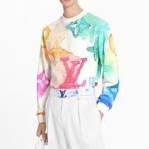 ルイヴィトンメンズカジュアルコットンスウェットシャツu03469ホワイト