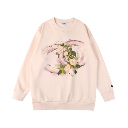 -シャネルレディースクルーネック長袖Tシャツl0759アイボリー