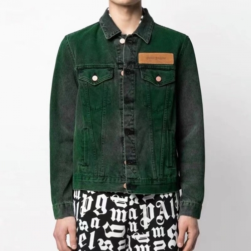 パームエンジェルスメンズデニムジャケットm0333グリーン