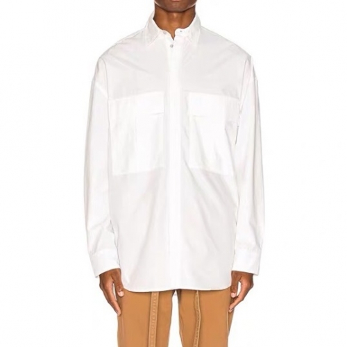 フィアオブゴッドメンズクラシックコットンシャツa0327ホワイト