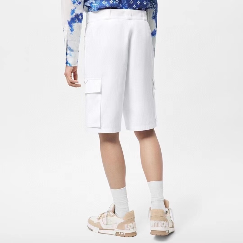 ルイヴィトンメンズカジュアルショートパンツu03354ホワイト