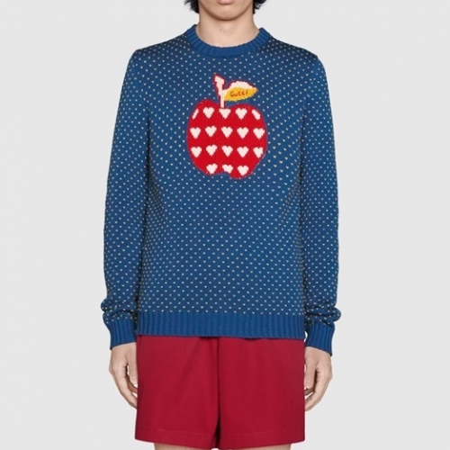 -グッチメンズクルーネックセーターc3984