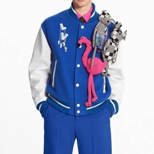 ルイヴィトンメンズカジュアルジャケットu03537ブルー