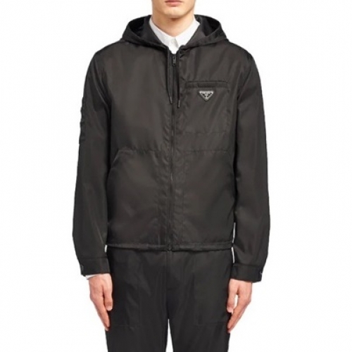 プラダメンズカジュアルジャケットa02366ブラック